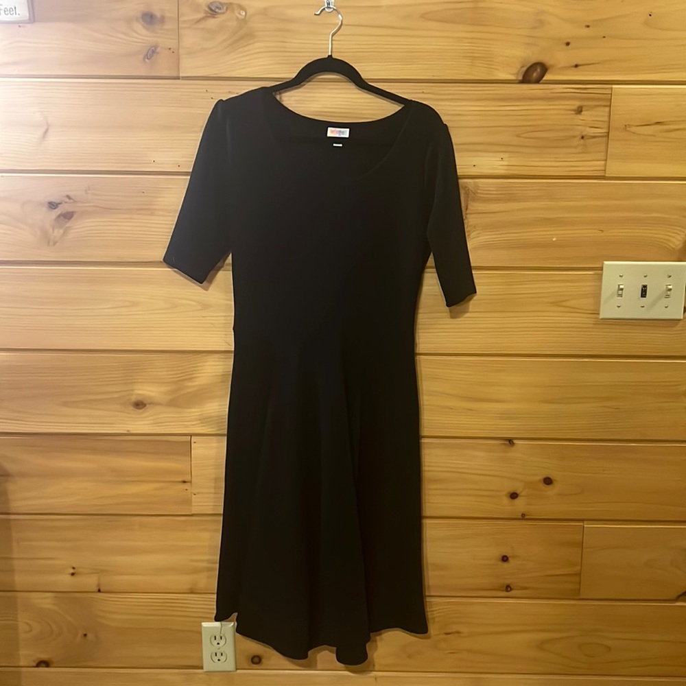 LuLaRoe Nicole Black XL